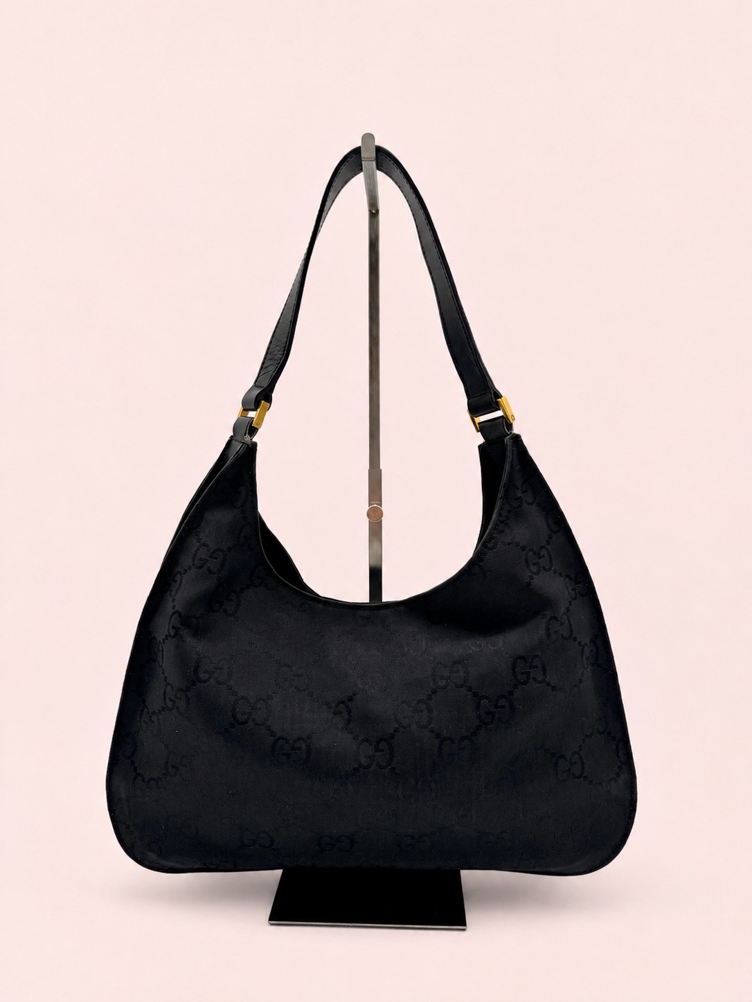 Gucci GG Monogram Hobo Shoulder Bag