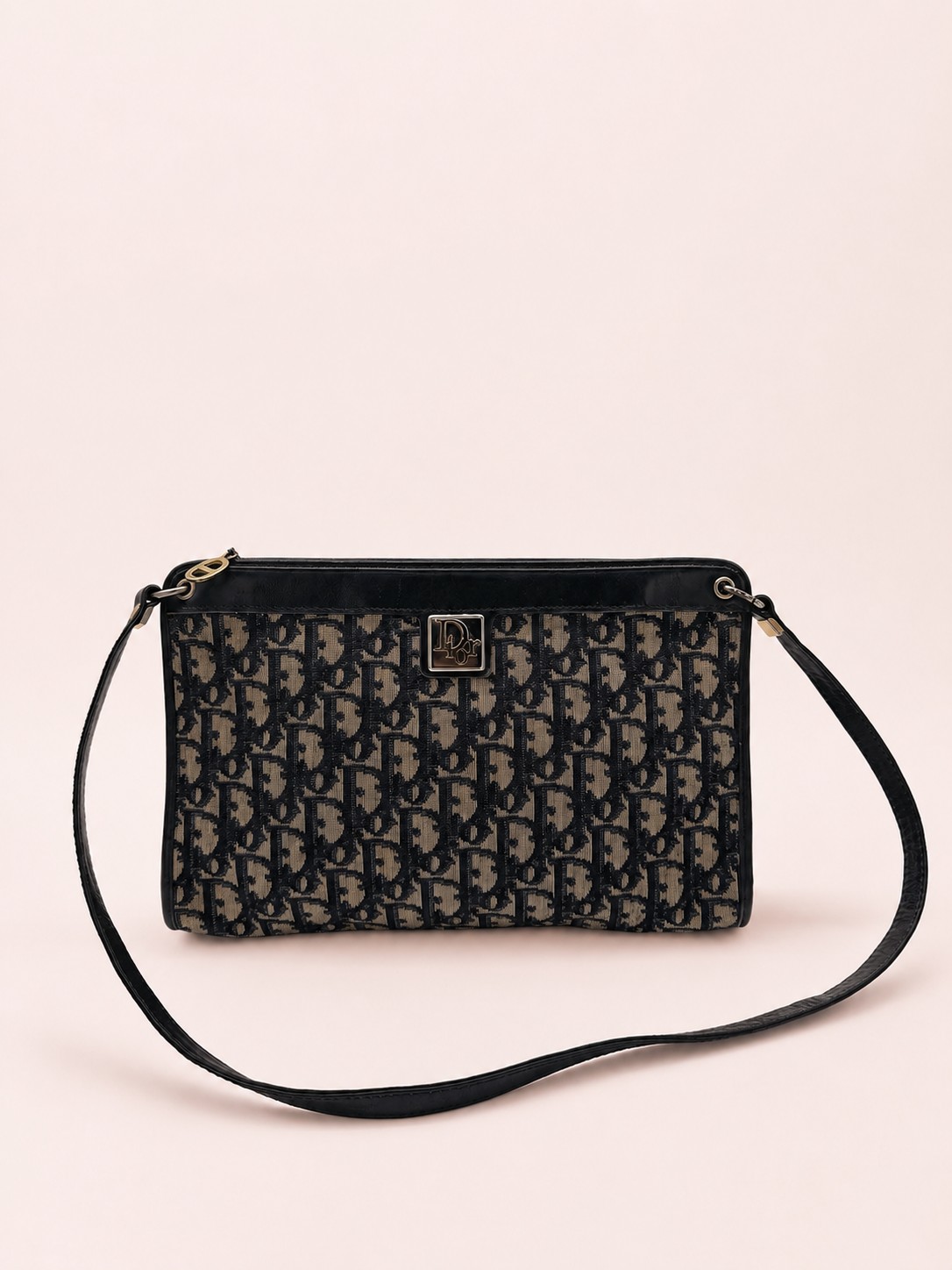 Christian Dior Oblique Canvas Shoulder Bag