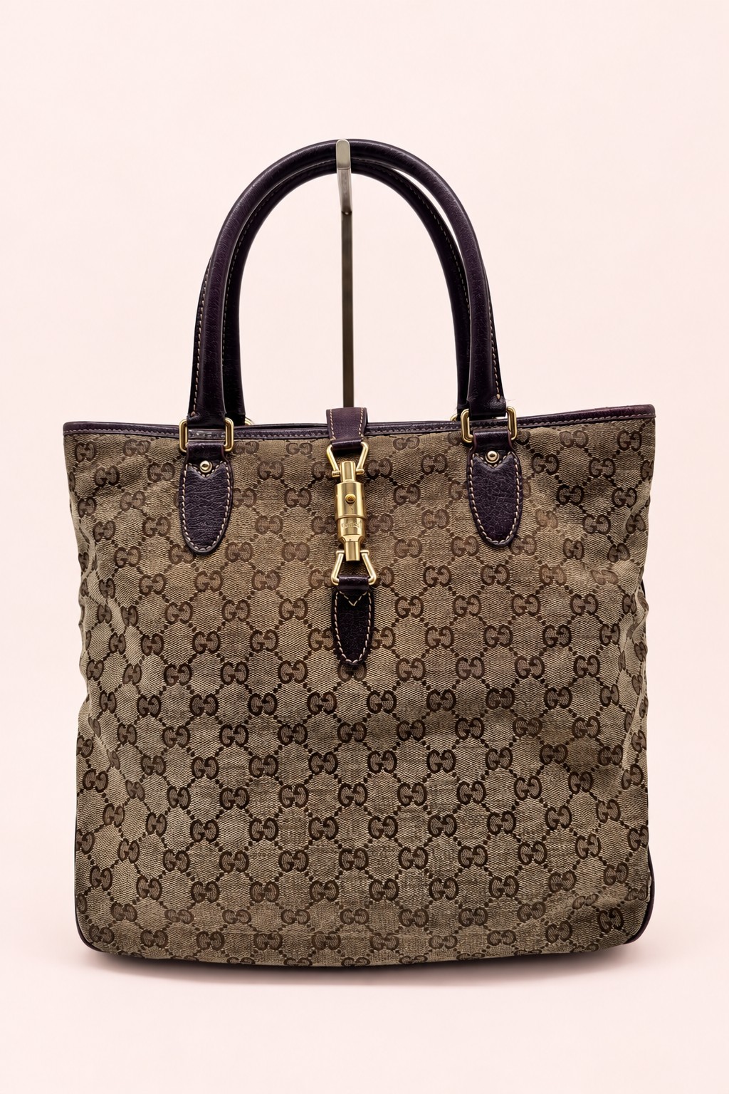 Gucci GG Canvas Jackie Tote Bag