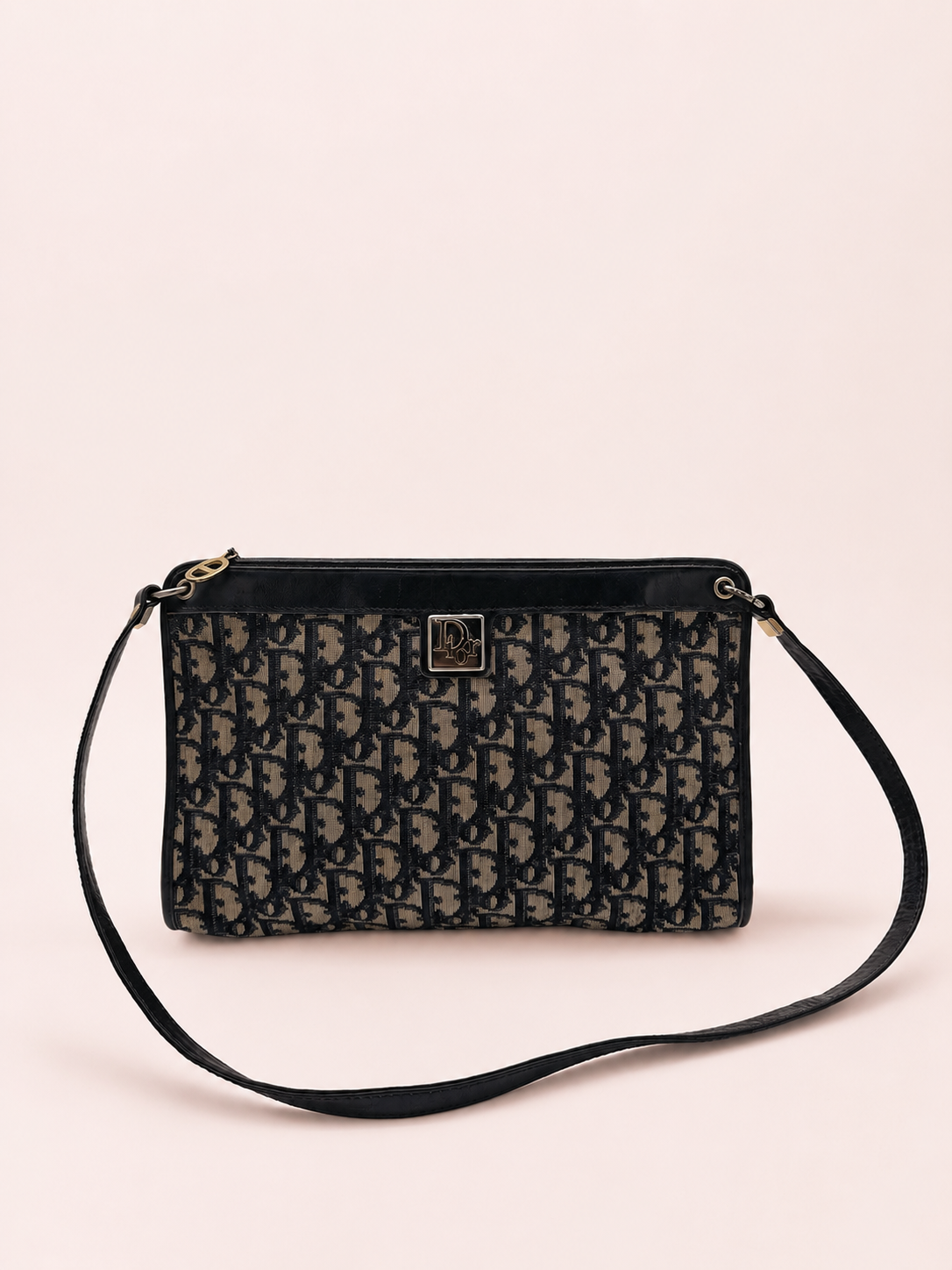 Christian Dior Oblique Canvas Shoulder Bag