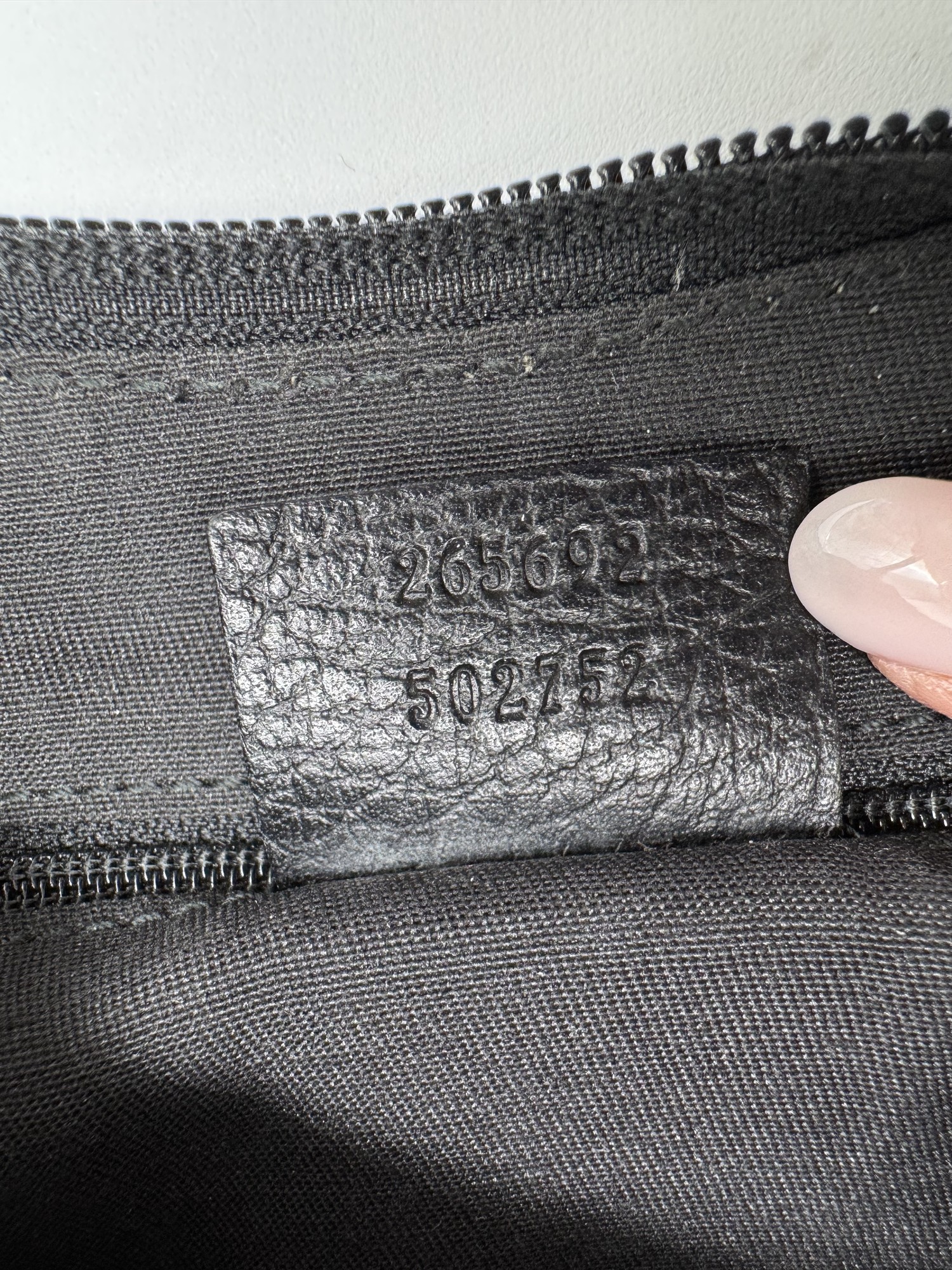 Gucci GG Canvas Abbey D-Ring Black Monogram Shoulder Bag