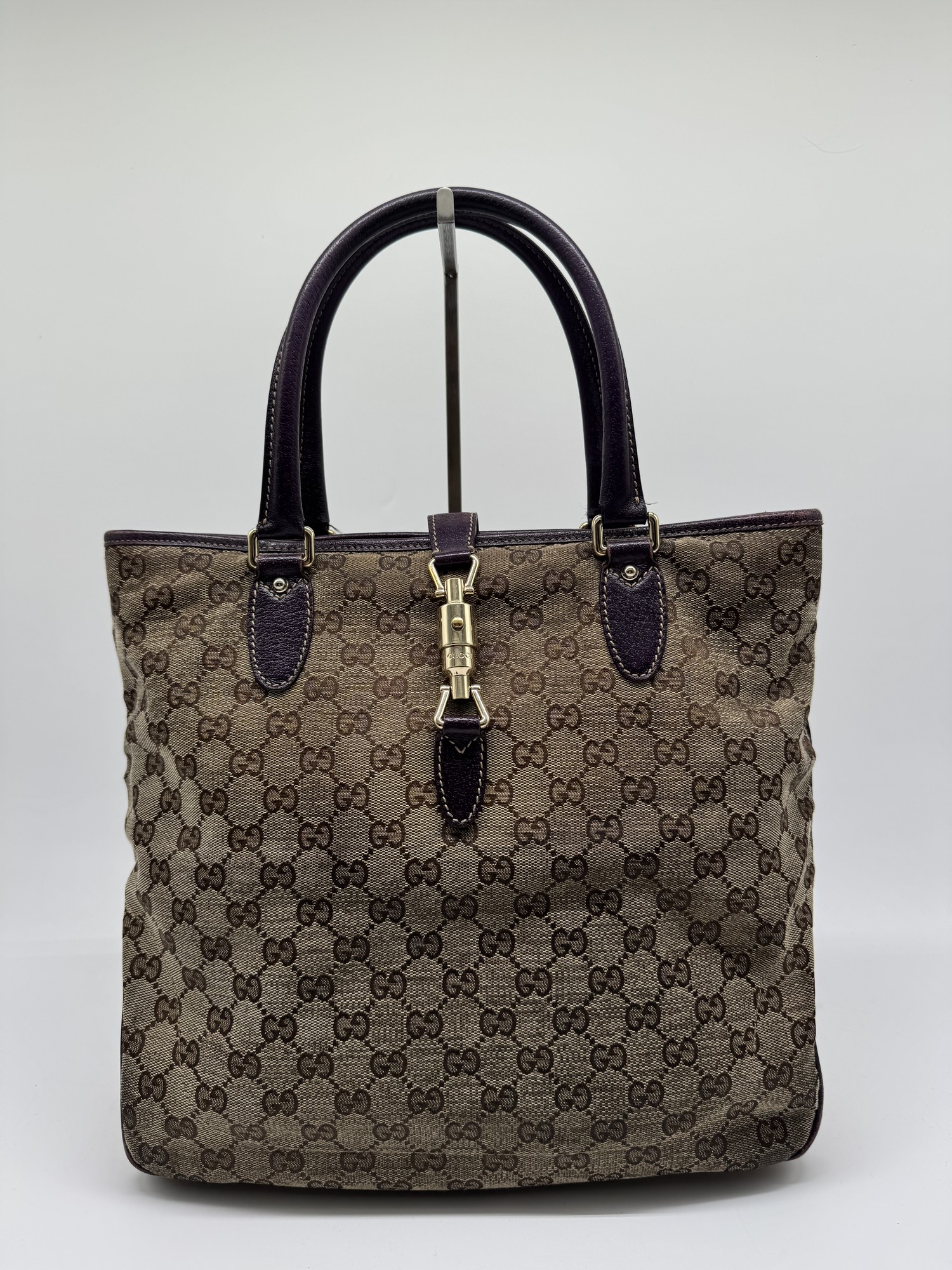 Gucci GG Canvas Jackie Tote Bag