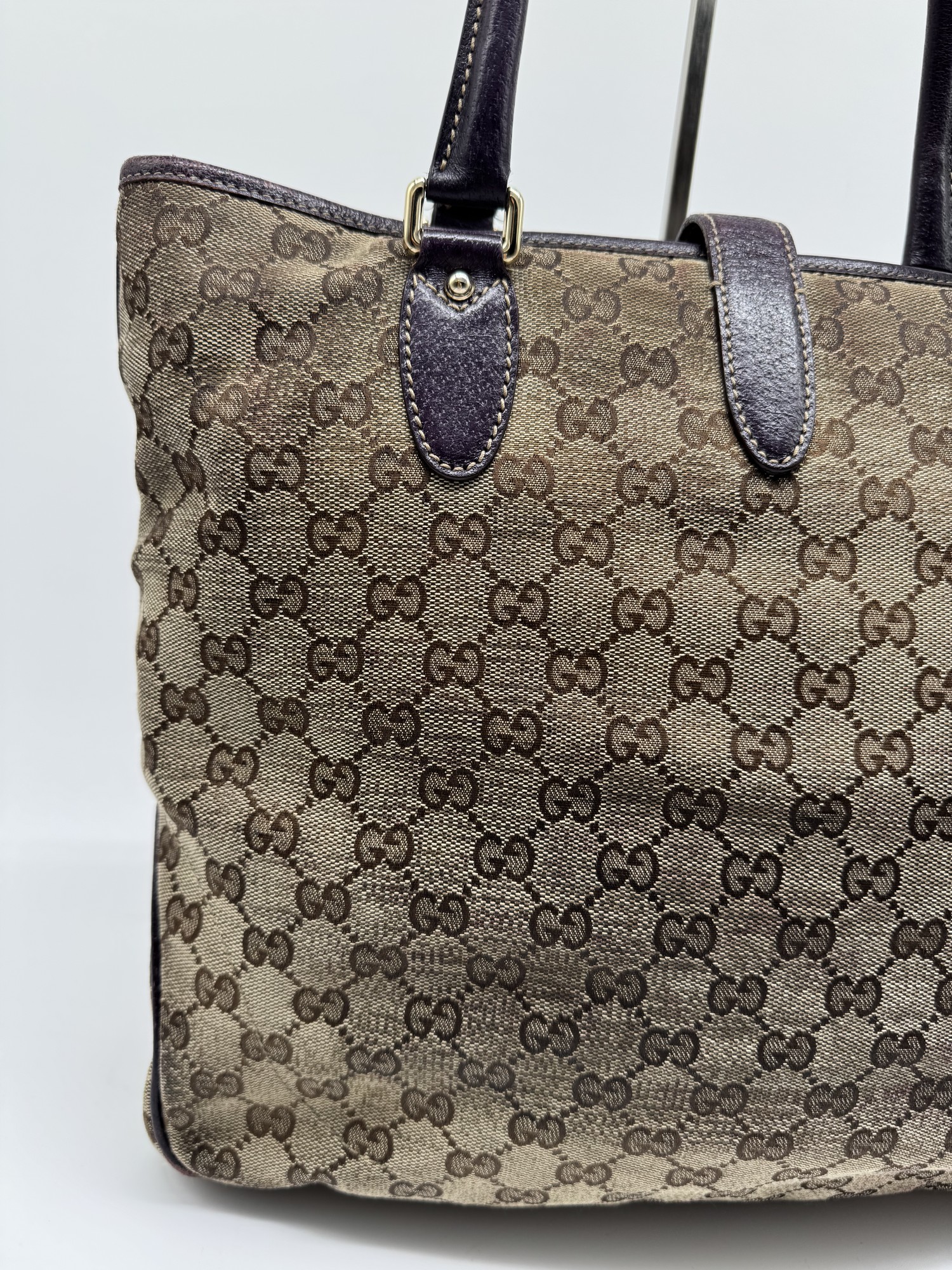 Gucci GG Canvas Jackie Tote Bag