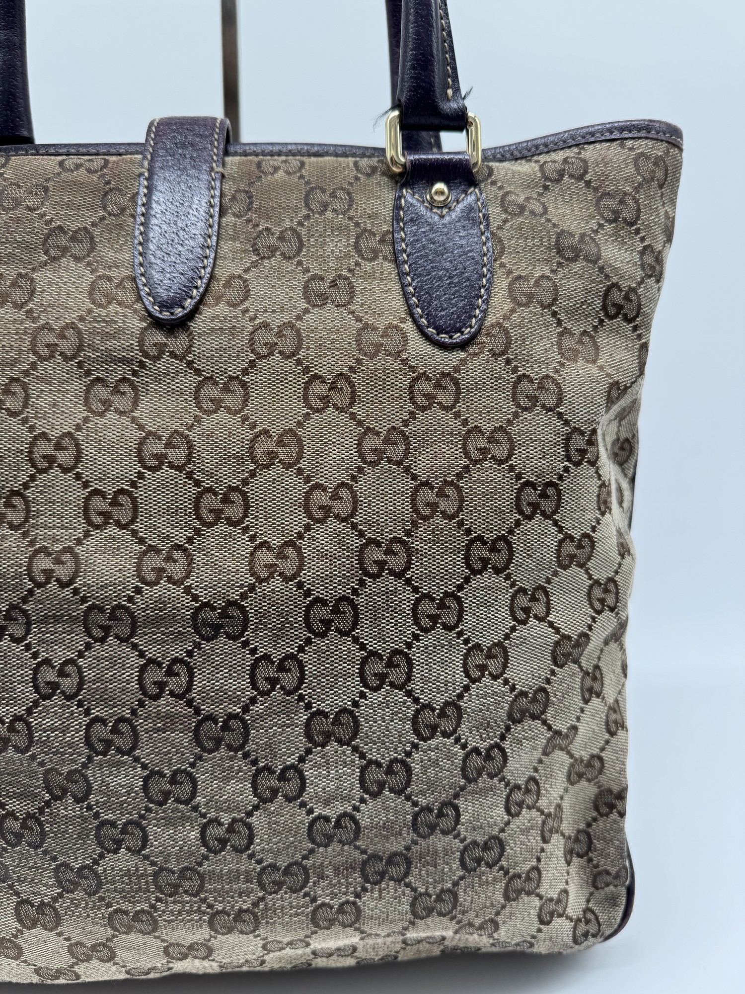 Gucci GG Canvas Jackie Tote Bag