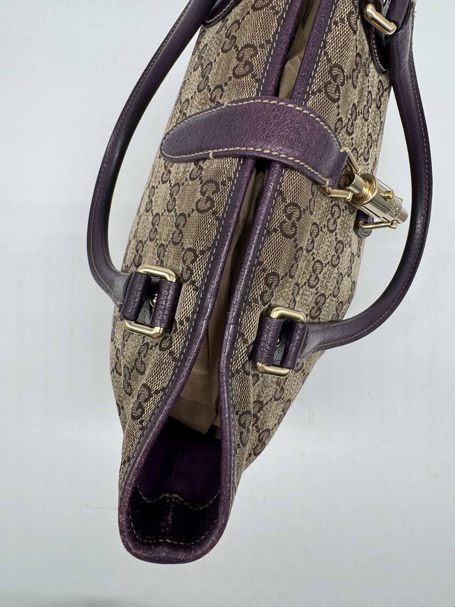 Gucci GG Canvas Jackie Tote Bag