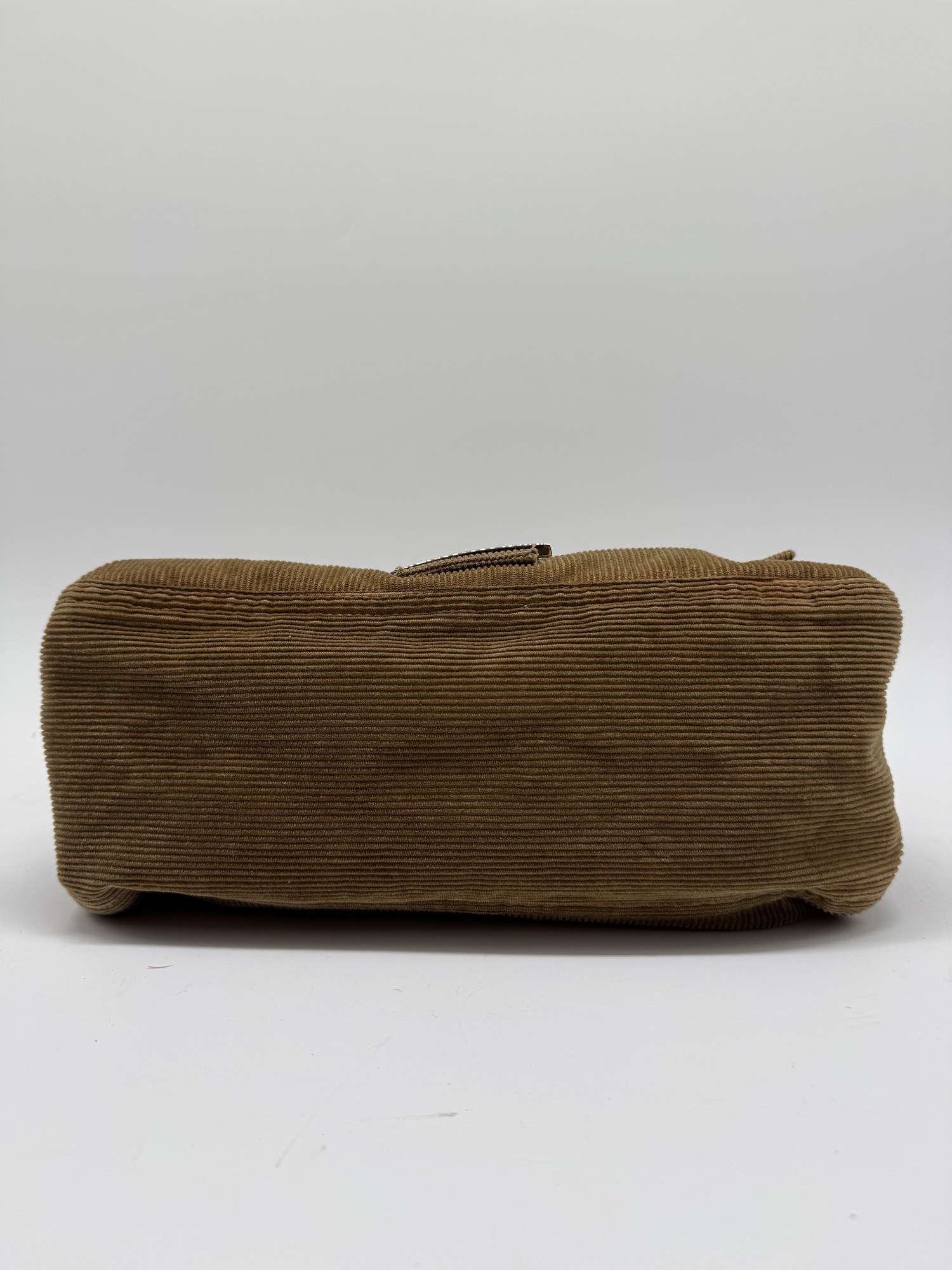 Fendi Corduroy Mamma Baguette Shoulder Bag