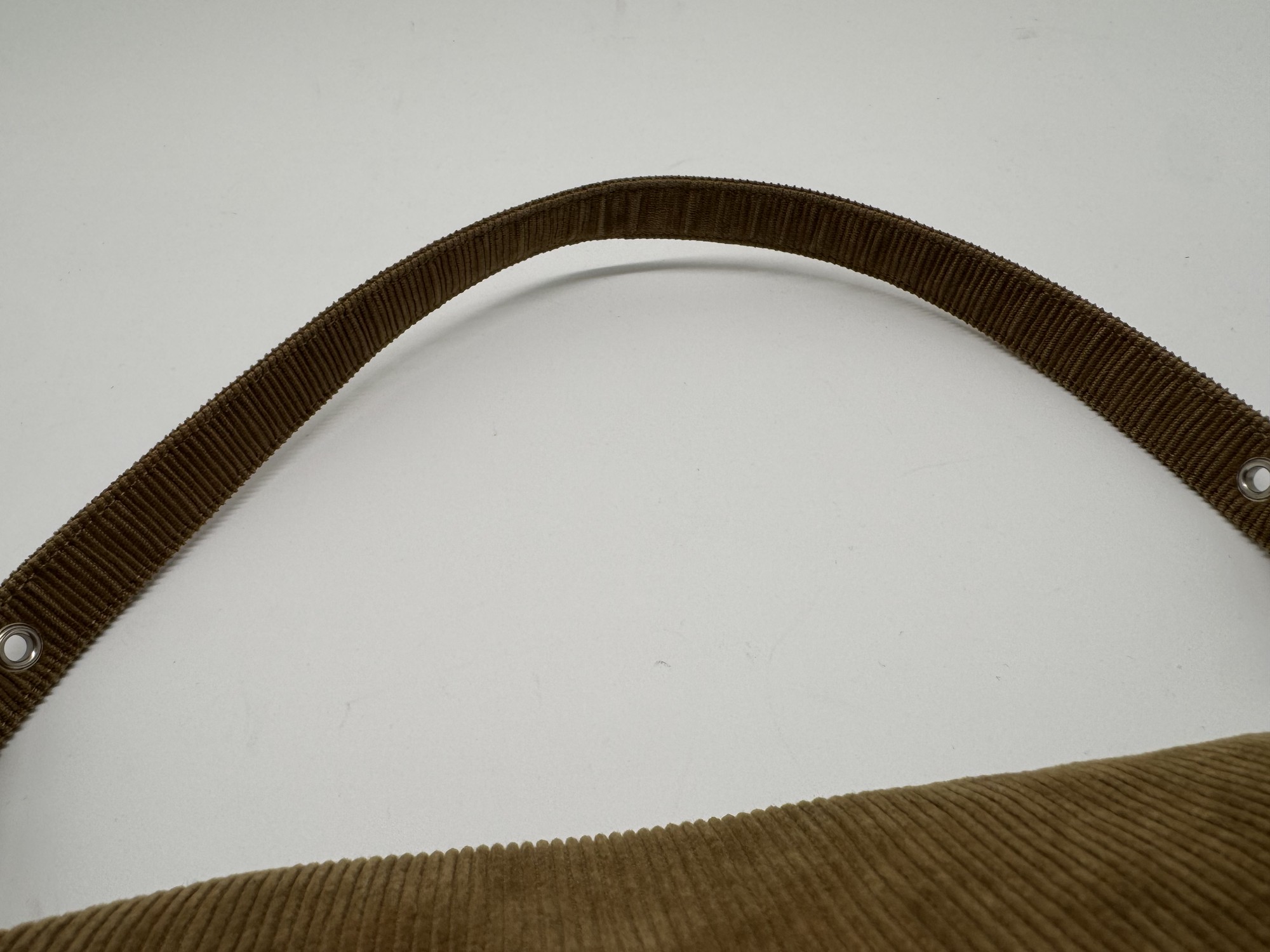 Fendi Corduroy Mamma Baguette Shoulder Bag