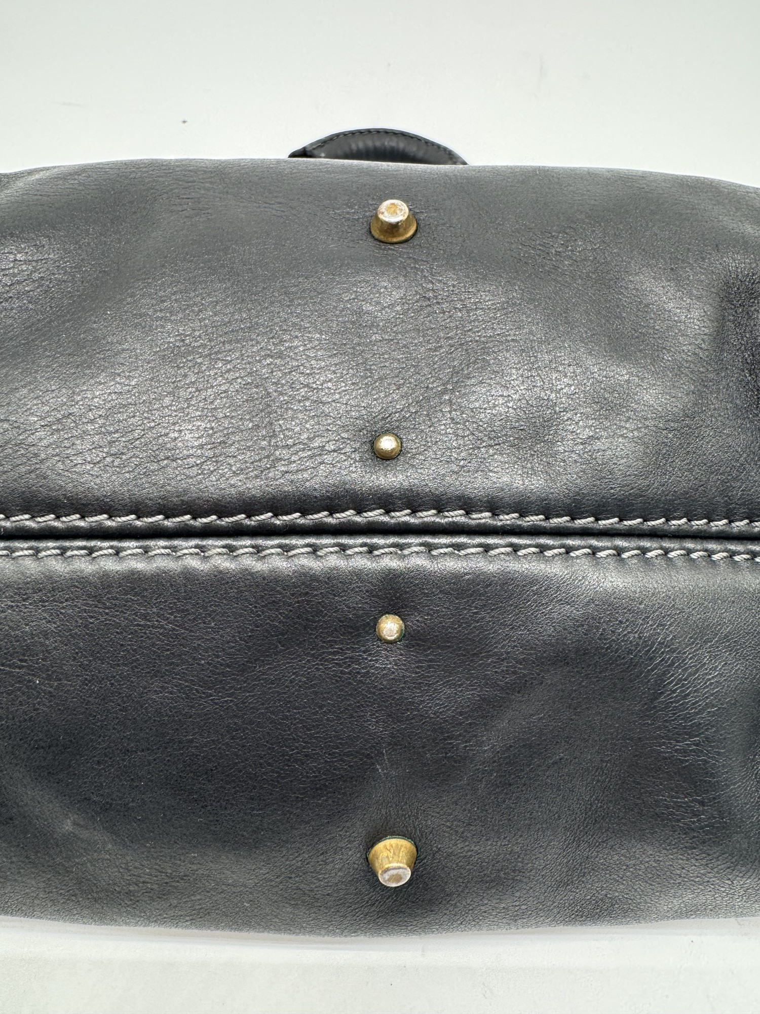 Chloe Black Leather Small Paddington Handbag