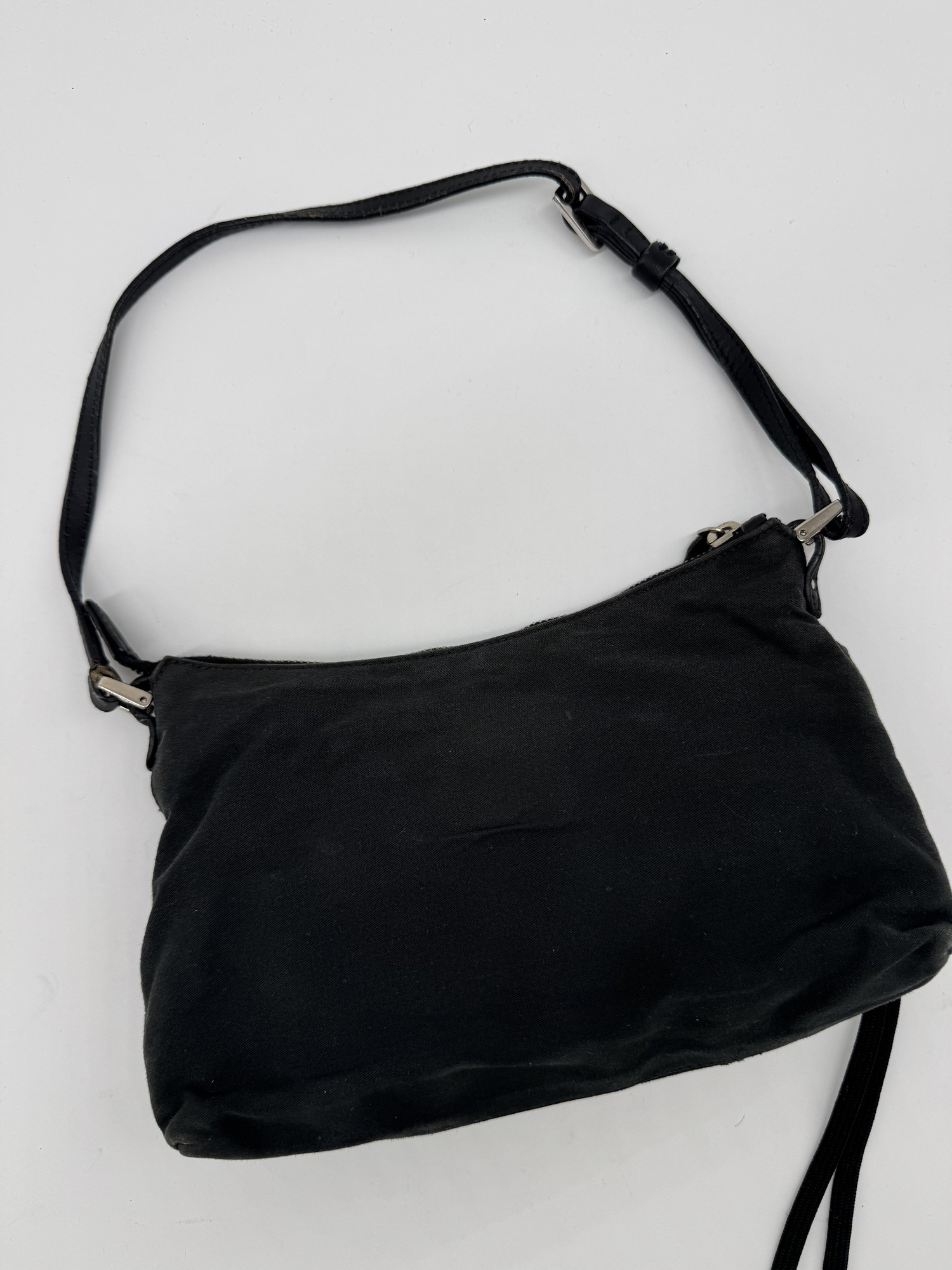 Dior Black Surf Lace-Up Bag by John Galliano 2004