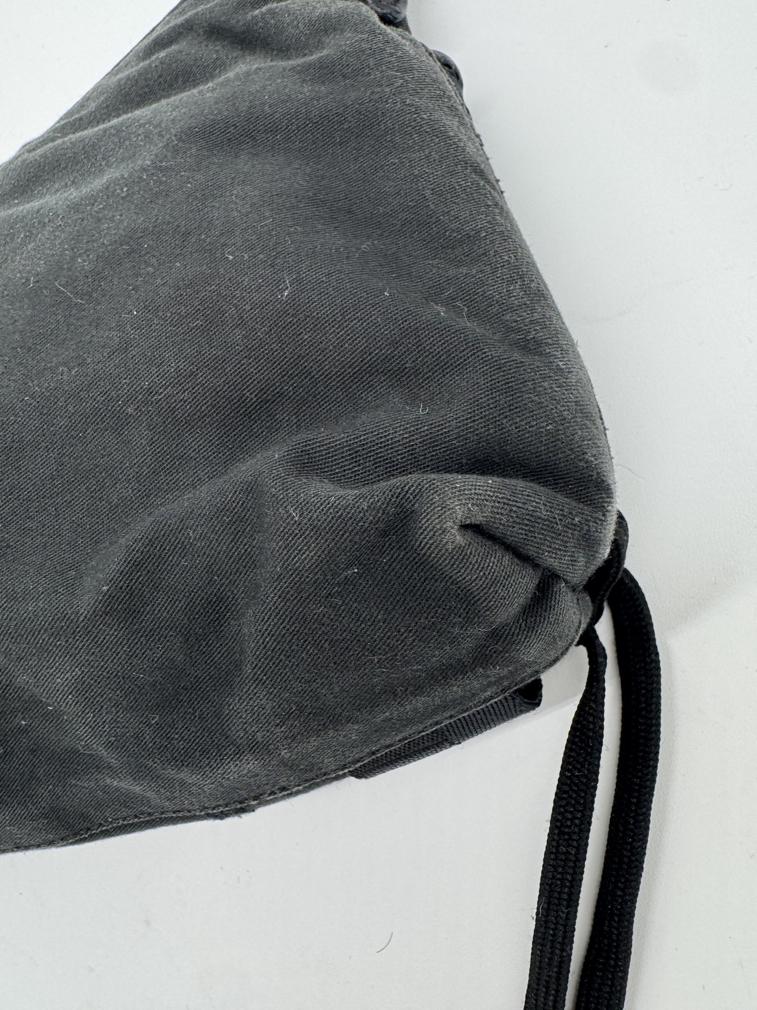 Dior Black Surf Lace-Up Bag by John Galliano 2004