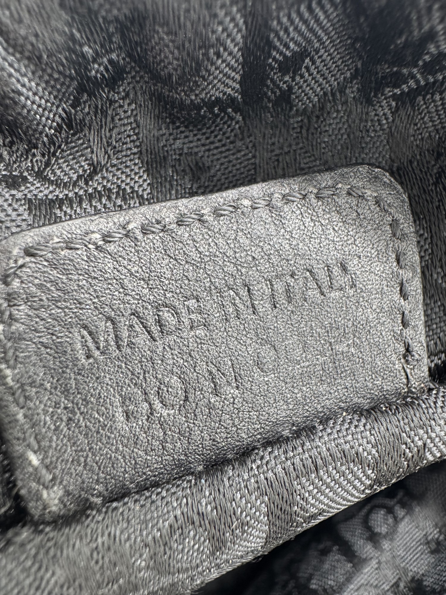 Dior Black Surf Lace-Up Bag by John Galliano 2004
