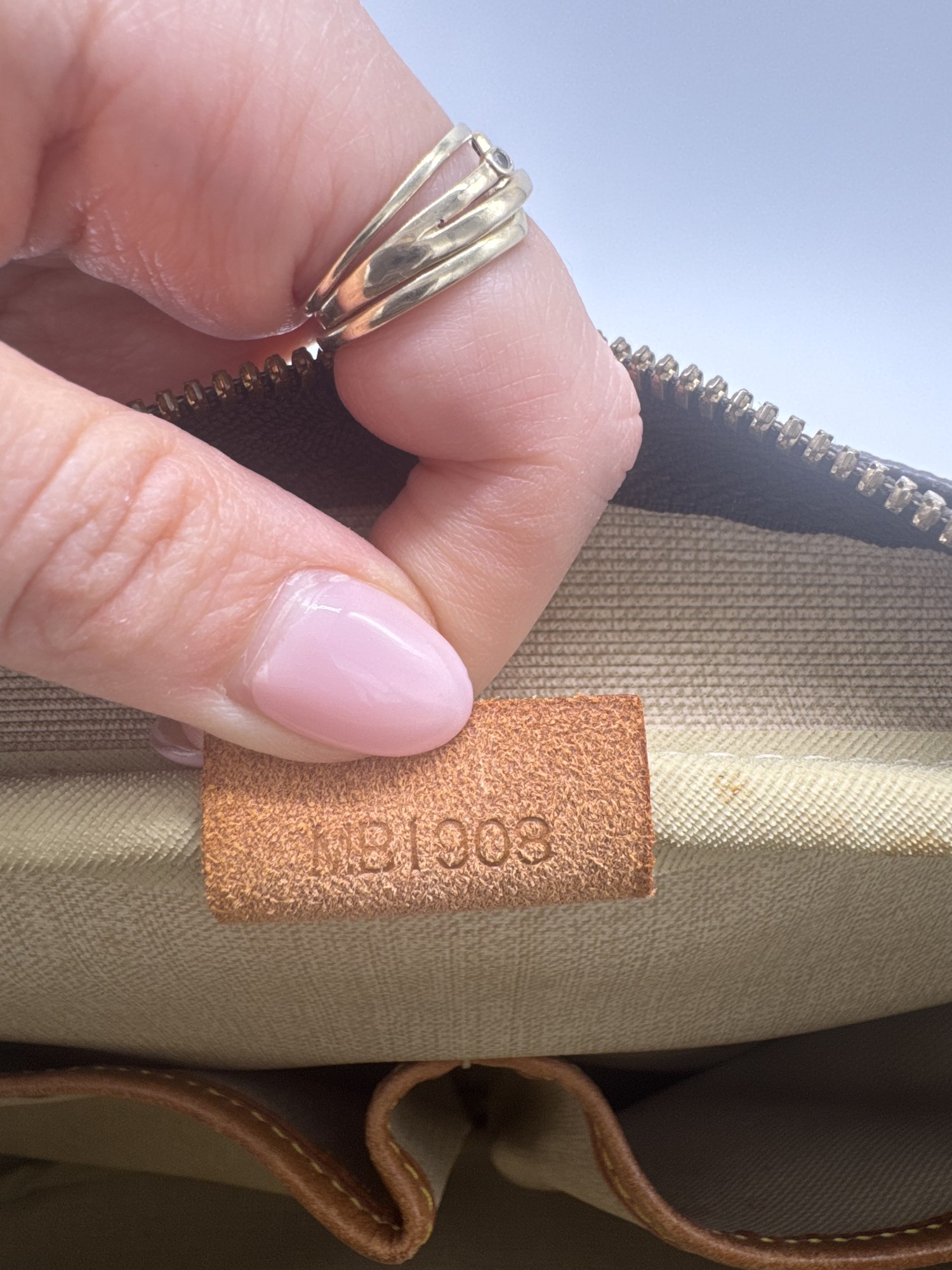 Louis Vuitton Monogram Deauville Handbag