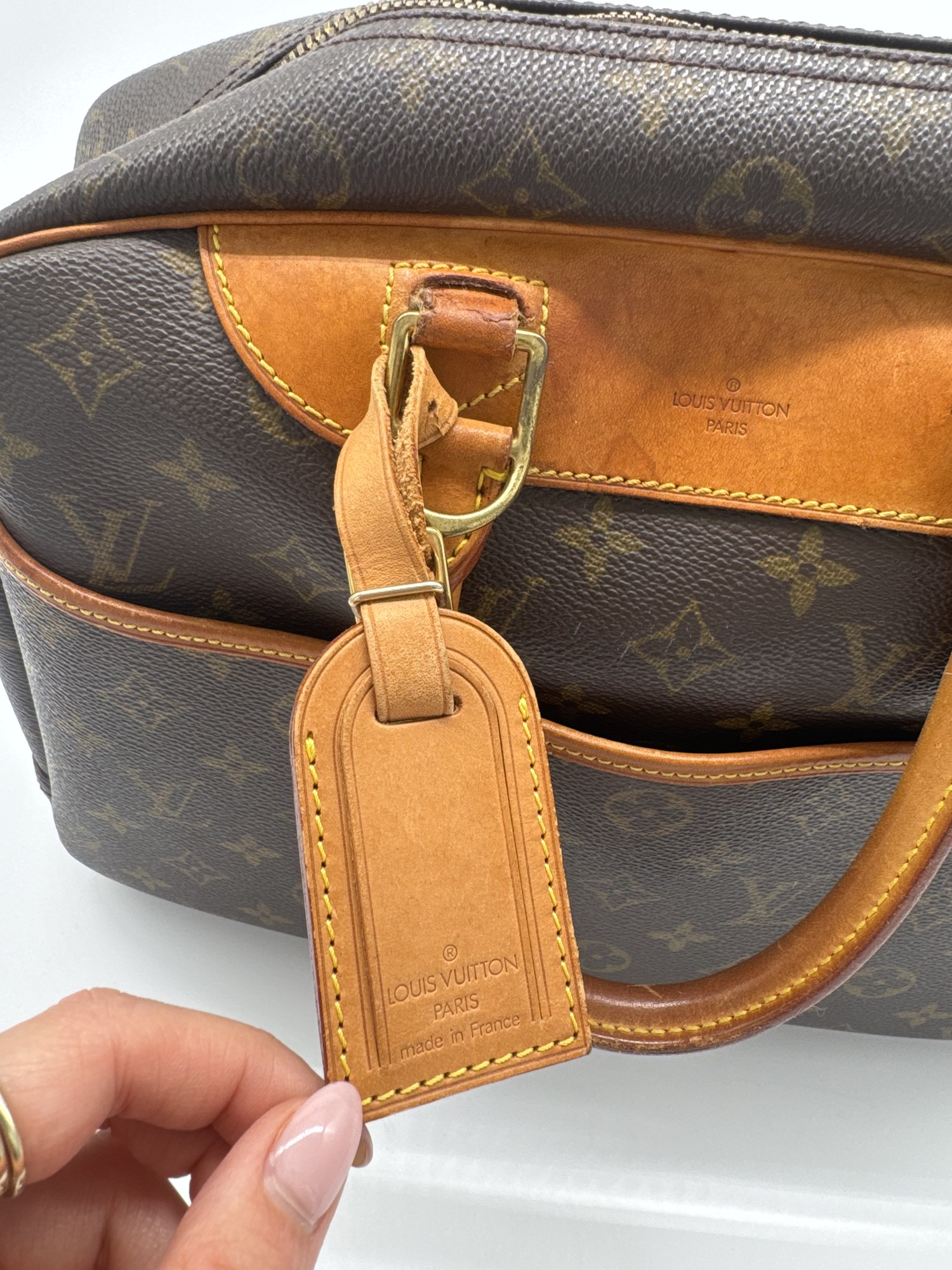 Louis Vuitton Monogram Deauville Handbag