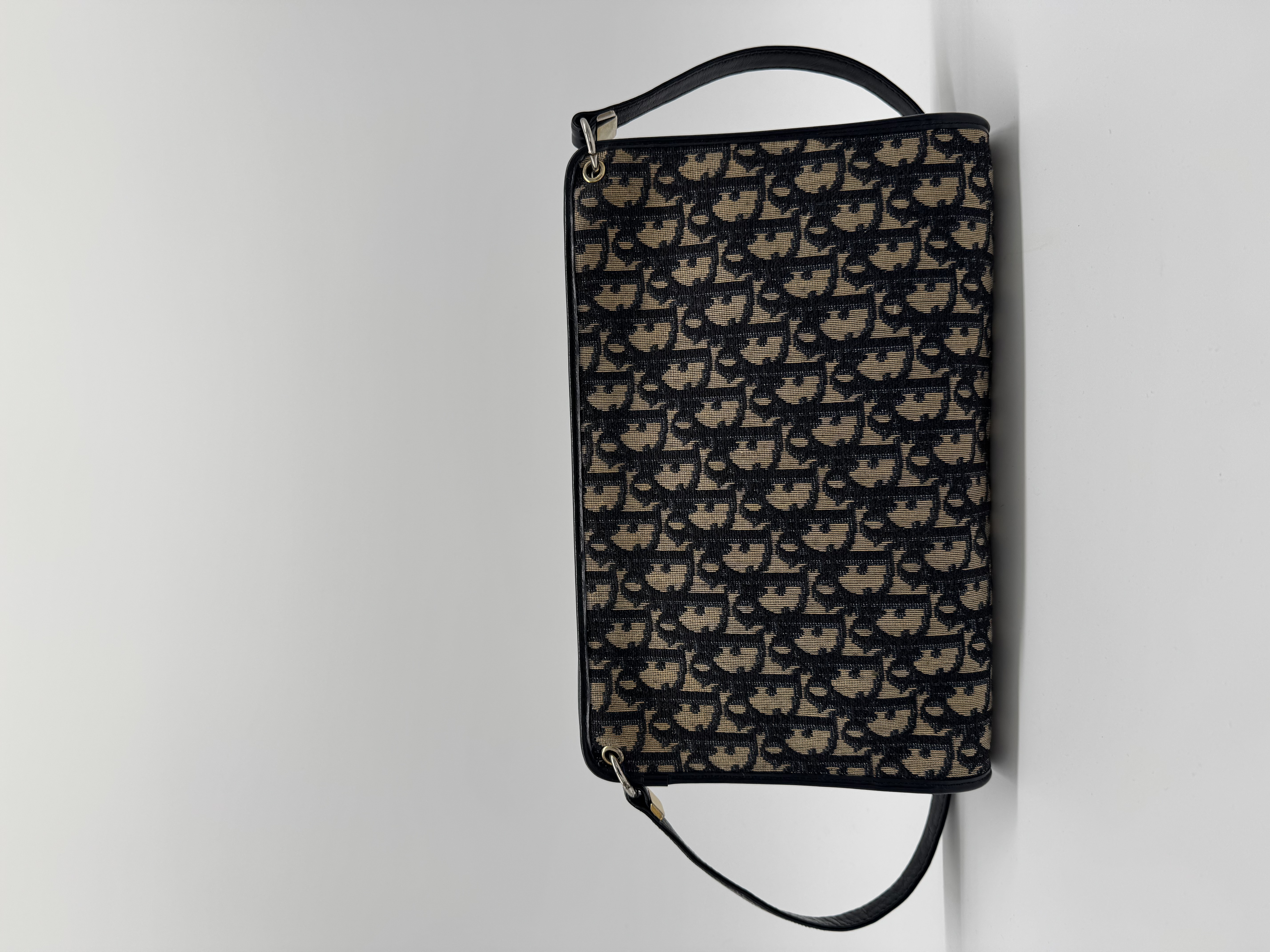 Christian Dior Oblique Canvas Shoulder Bag