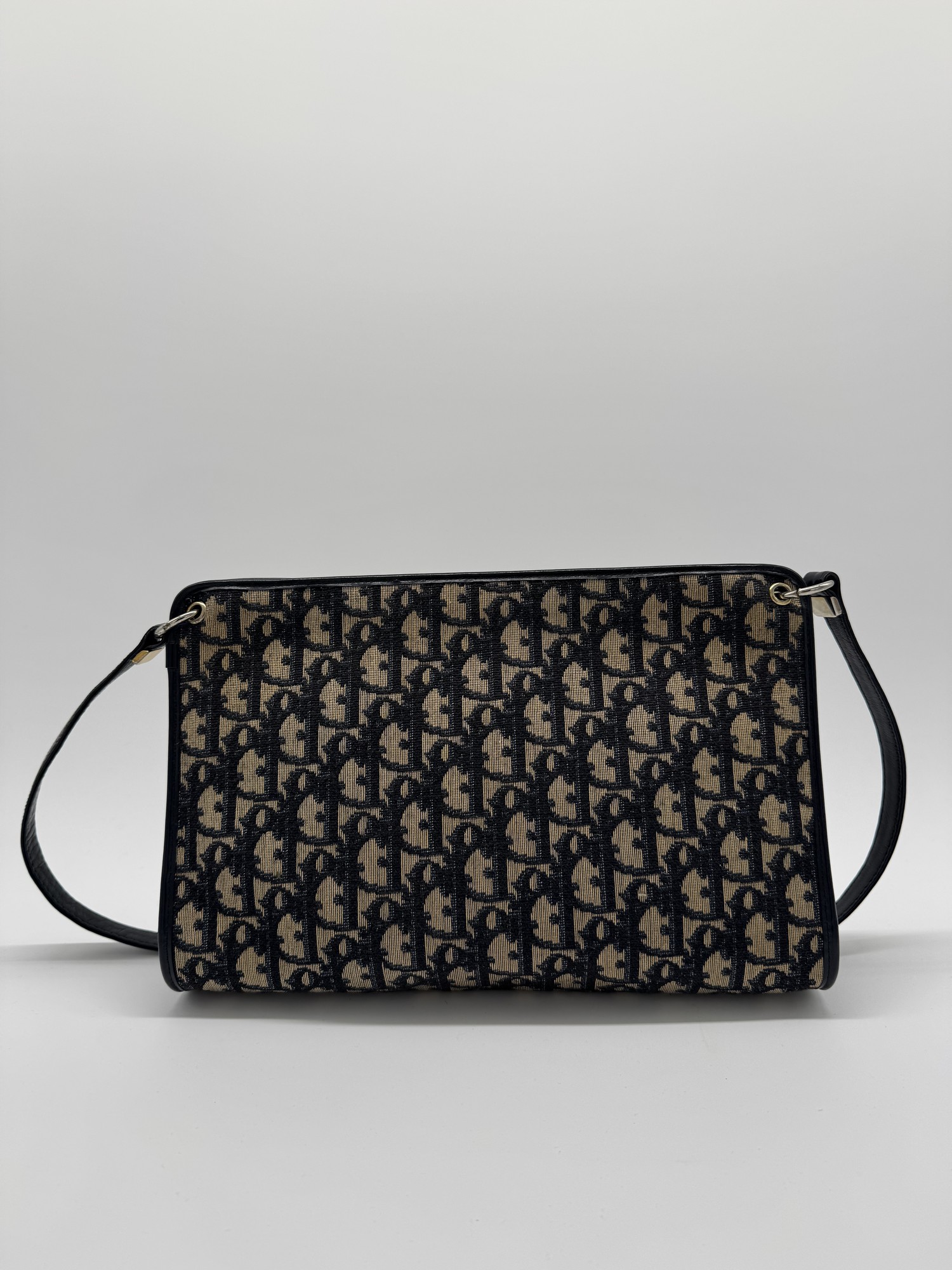 Christian Dior Oblique Canvas Shoulder Bag