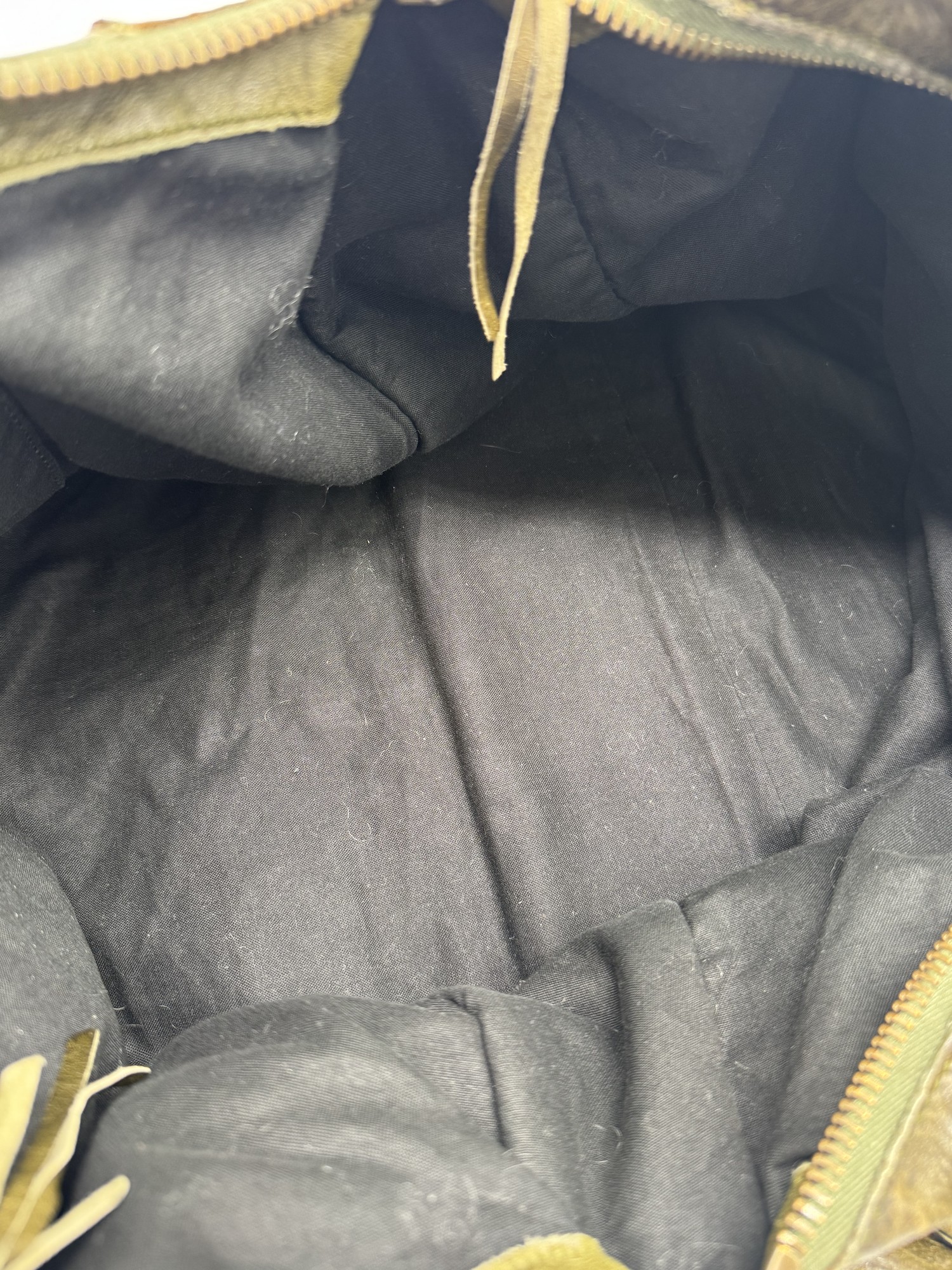 Balenciaga Classic Weekender Bag – Olive Green Leather