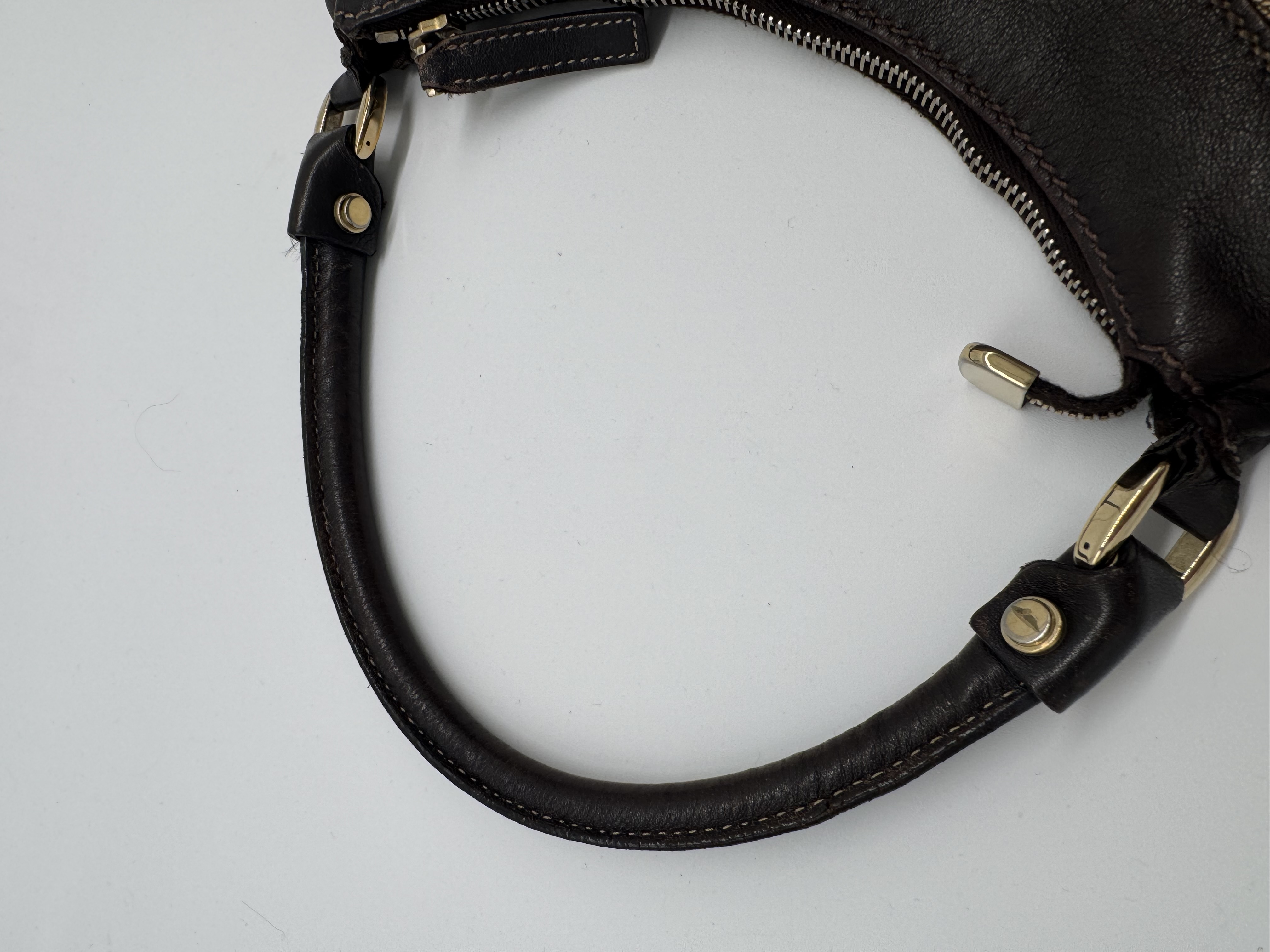 Gucci GG Canvas Abbey Brown Shoulder Bag