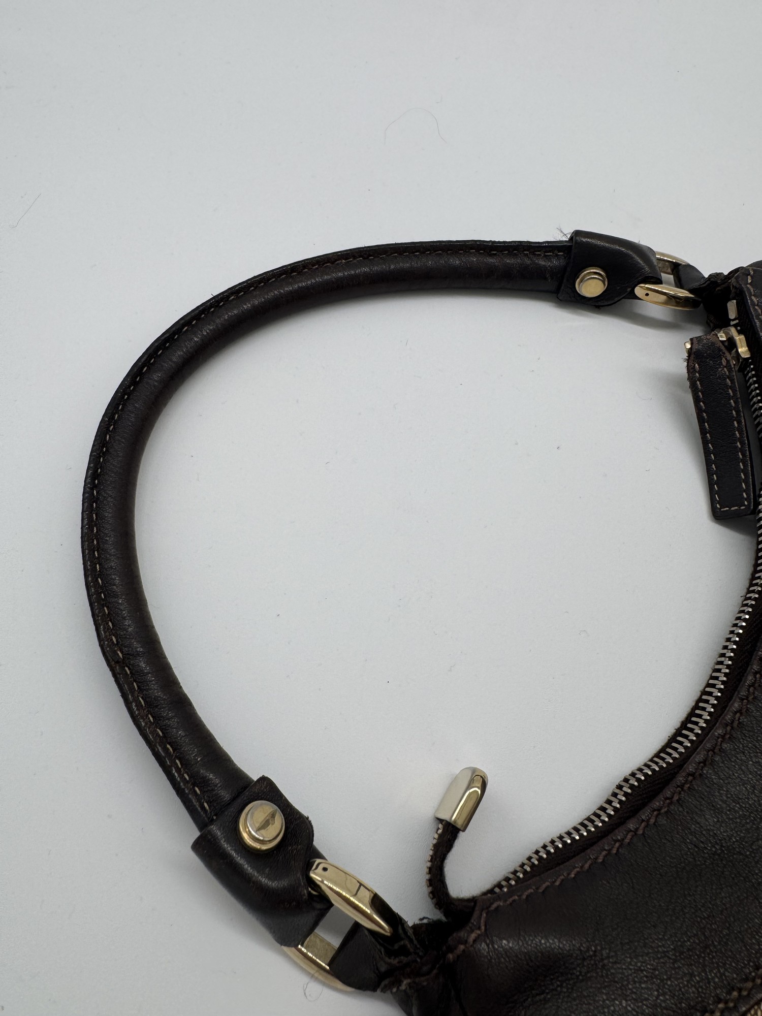 Gucci GG Canvas Abbey Brown Shoulder Bag