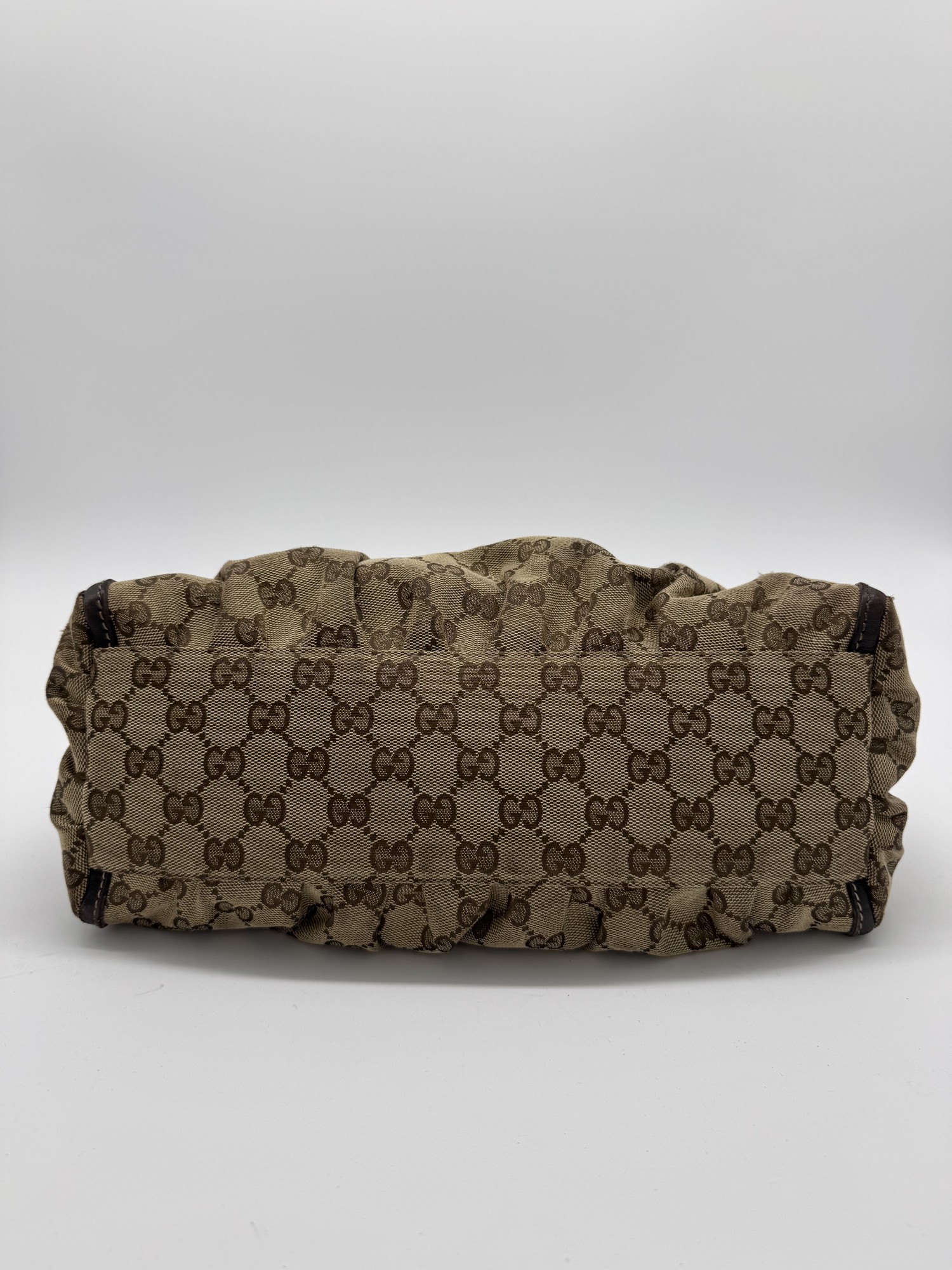 Gucci GG Canvas Abbey Brown Shoulder Bag