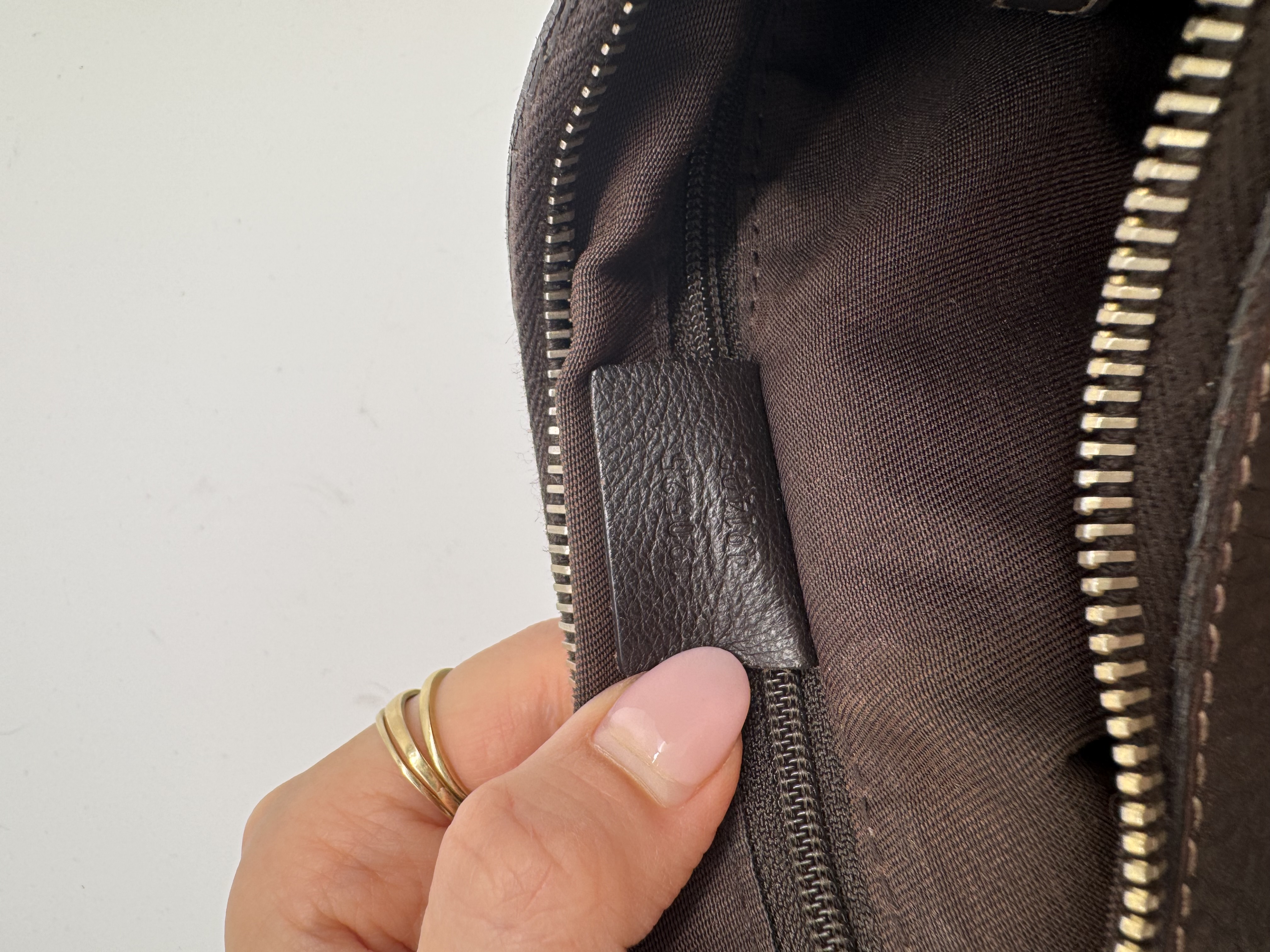 Gucci GG Canvas Abbey Brown Shoulder Bag