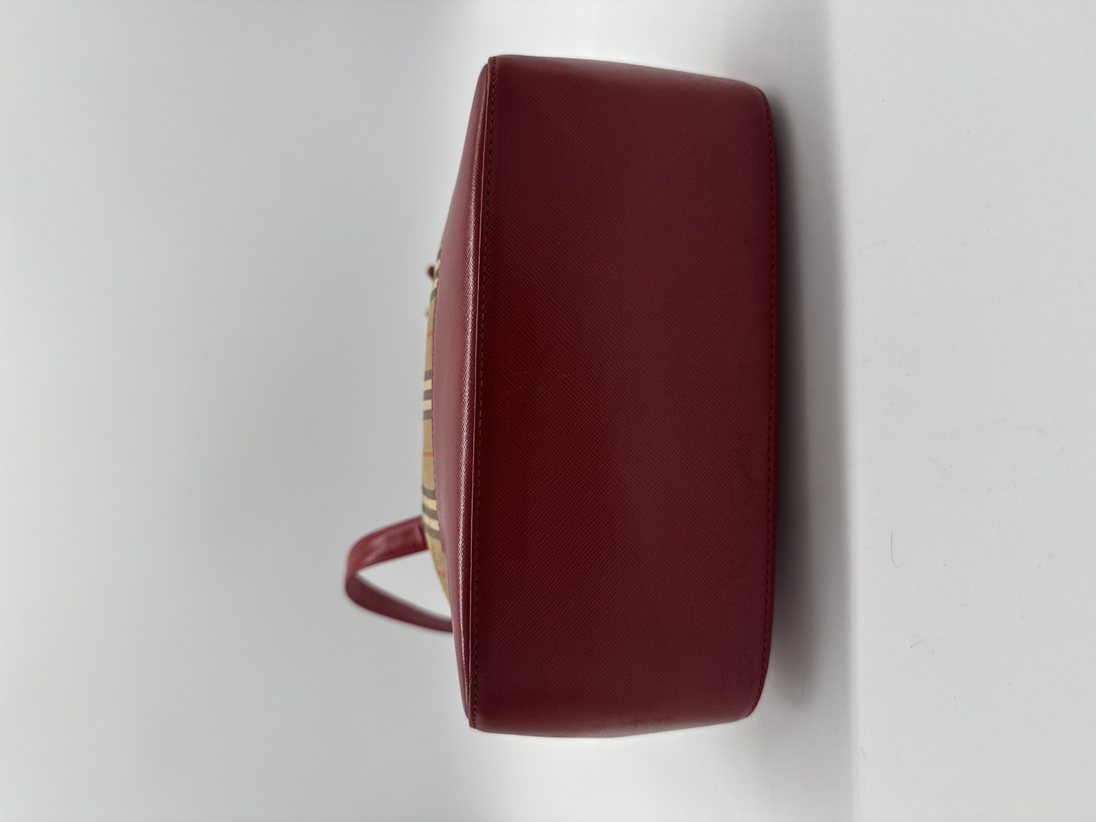 Burberry Nova Check Shoulder Tote Bag