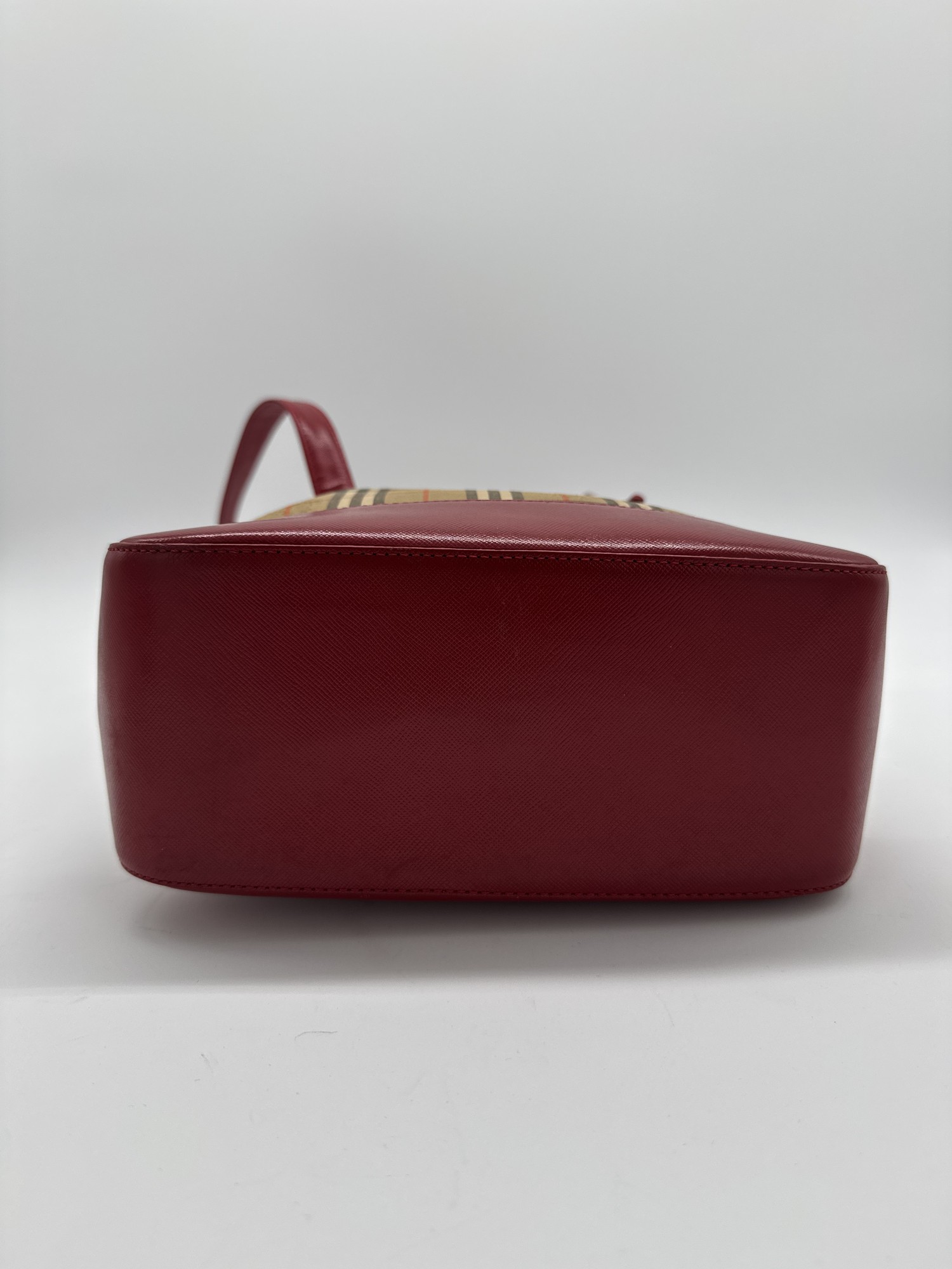 Burberry Nova Check Shoulder Tote Bag