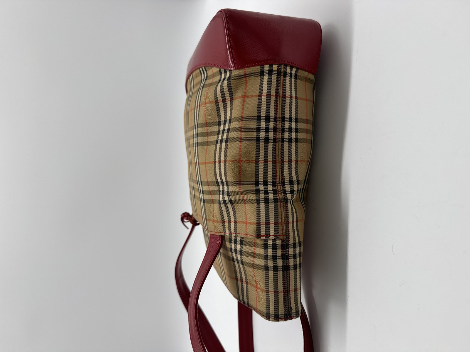 Burberry Nova Check Shoulder Tote Bag