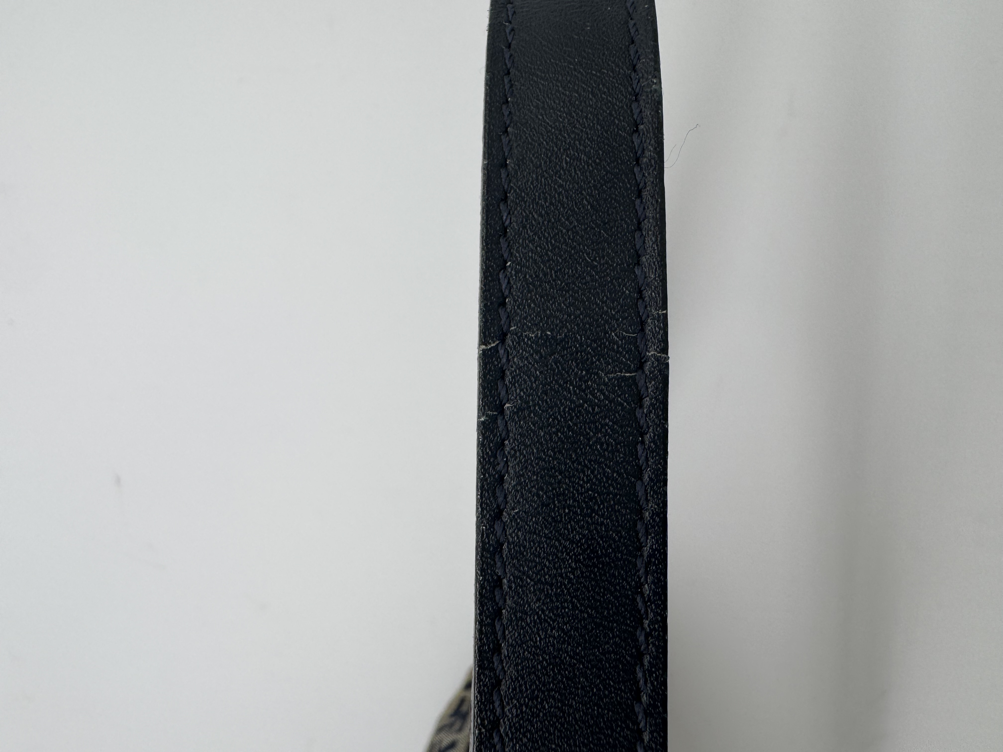Fendi Zucca Navy Shoulder Bag
