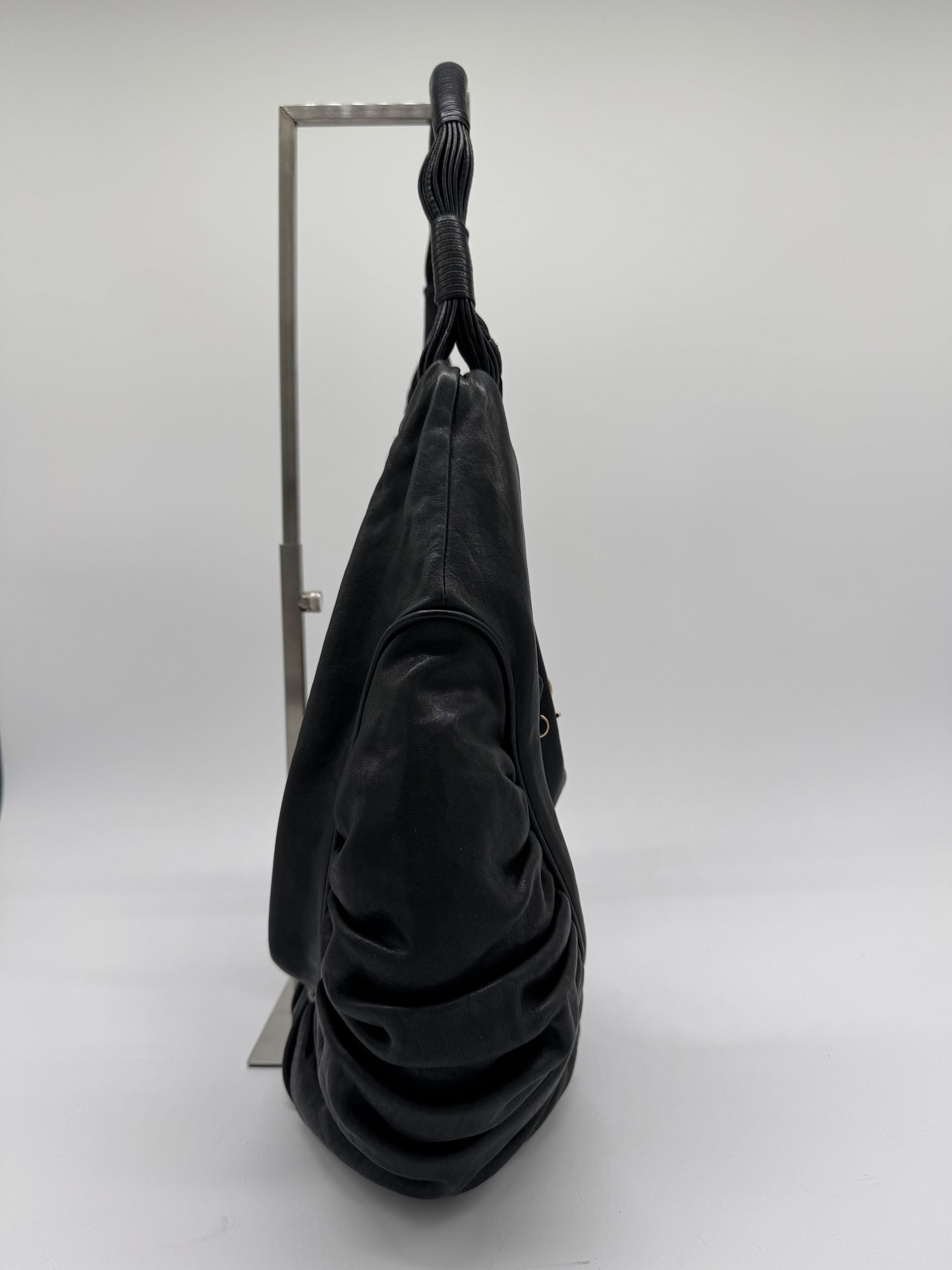 Christian Dior Gypsy Leather Hobo Bag