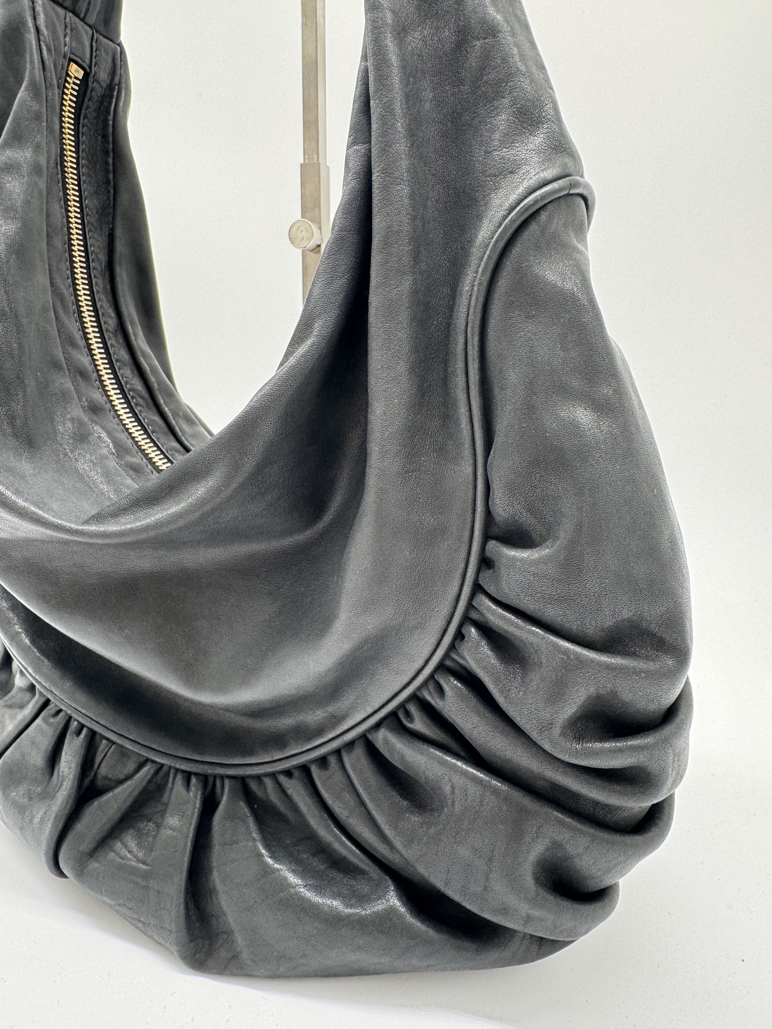 Christian Dior Gypsy Leather Hobo Bag