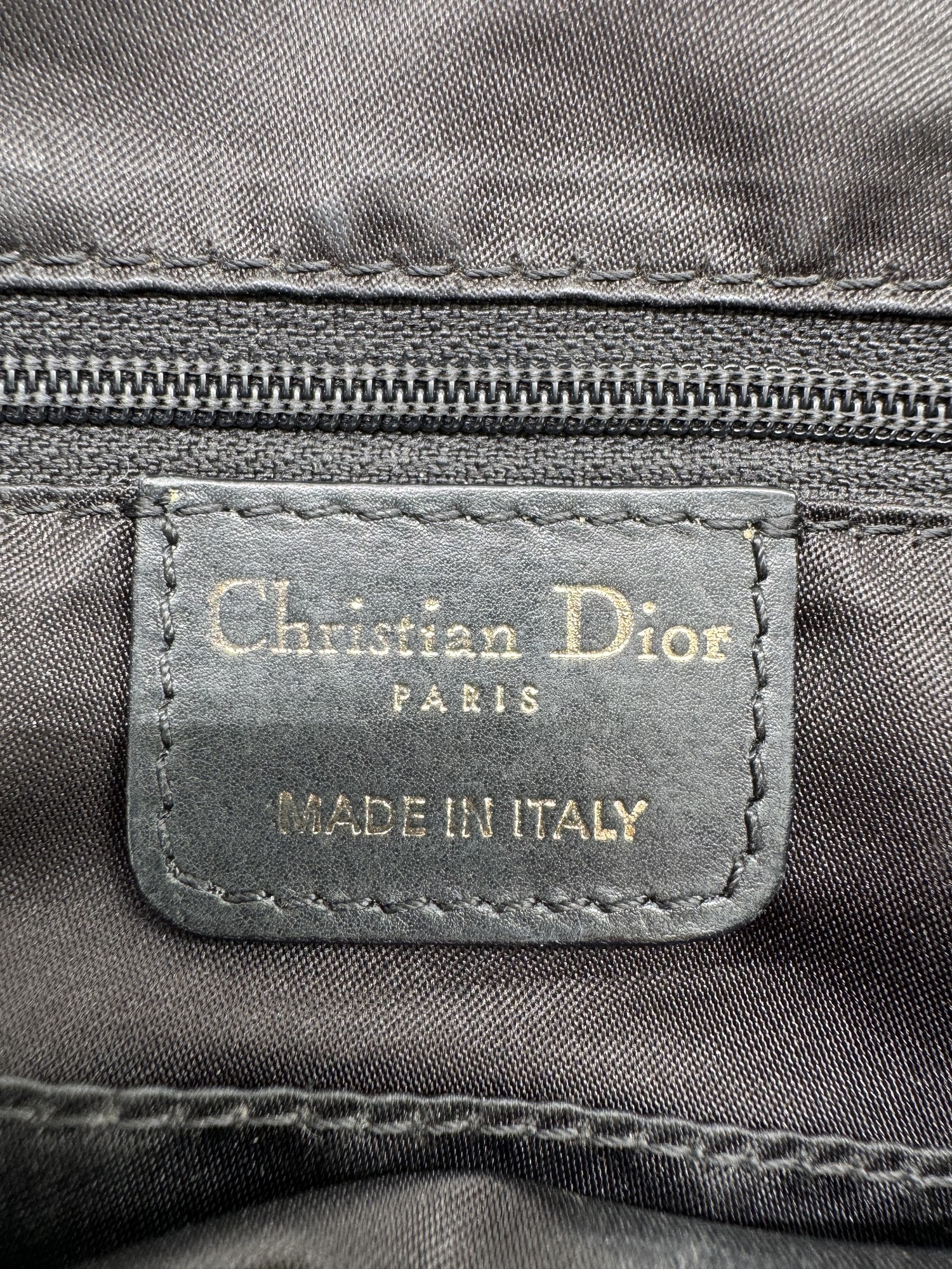 Christian Dior Gypsy Leather Hobo Bag