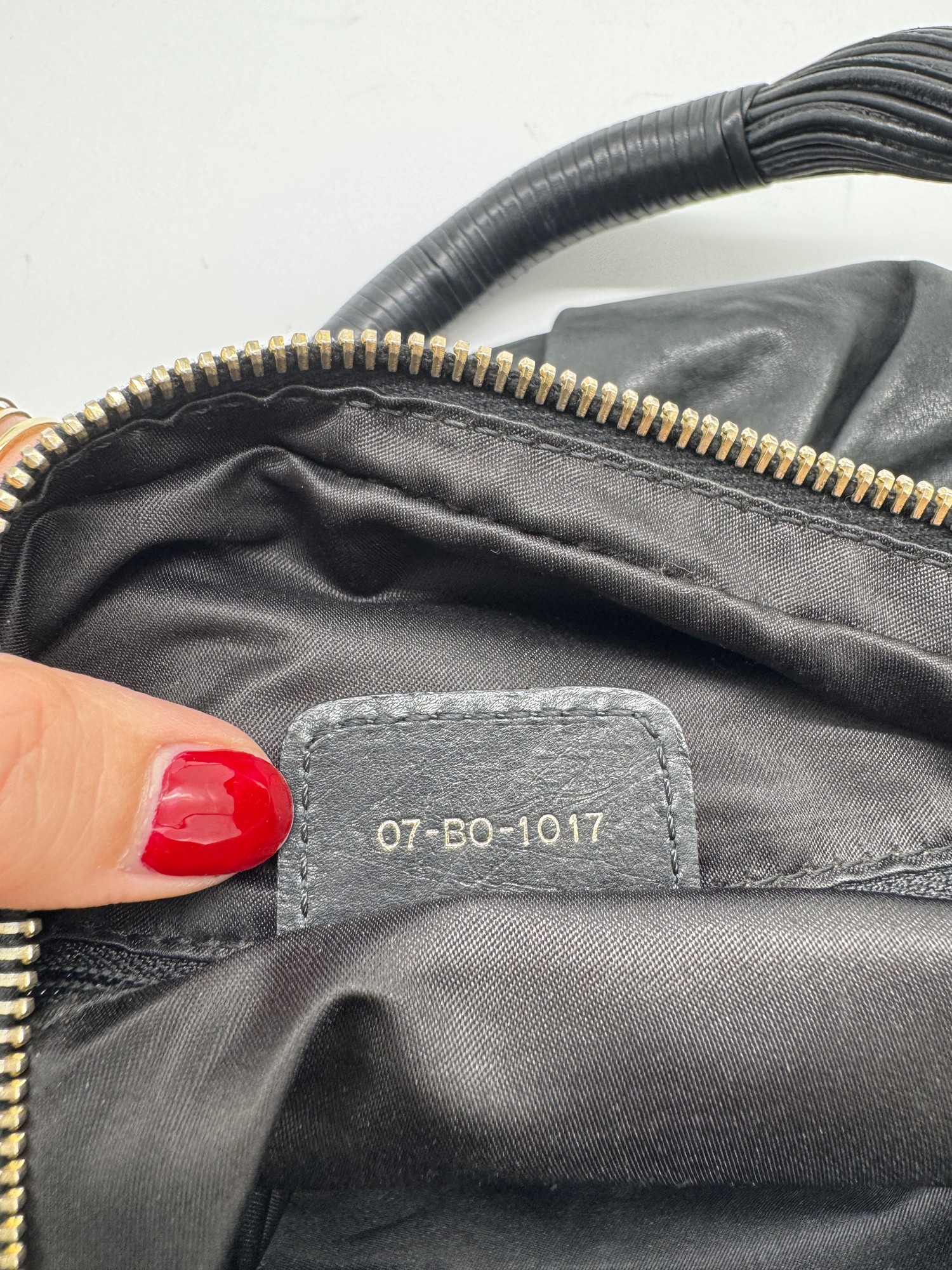 Christian Dior Gypsy Leather Hobo Bag